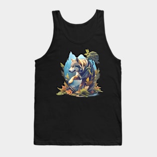 Wolf in The Forest Tank Top